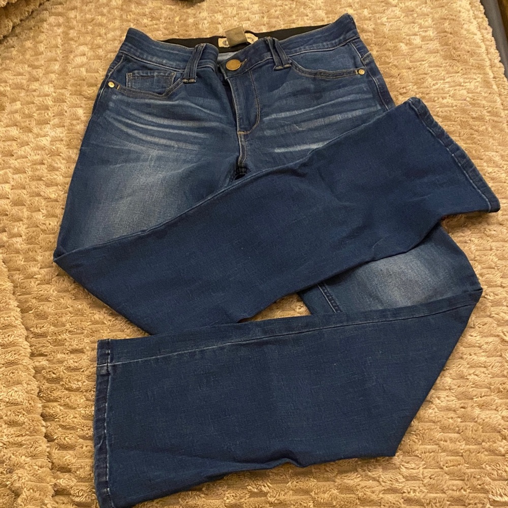 Women’s Dark Blue Stretch Denim Jeans
